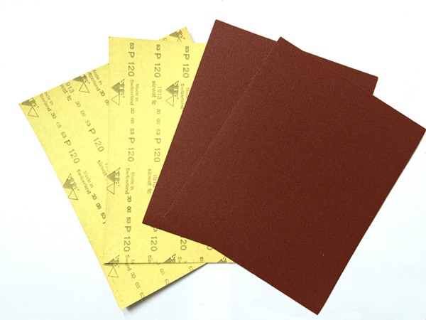 ALUMINIUM OXIDE WATERPROOF ABRASIVE PAPER SHEET